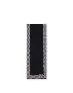 Schal aus Wollmischung mit Chevron-Druck Photo 1