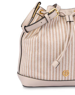 Plume Bucket Bag in Canvas Photo 4