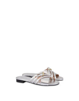 Sabot Echos In Nappa Laminata Photo 2