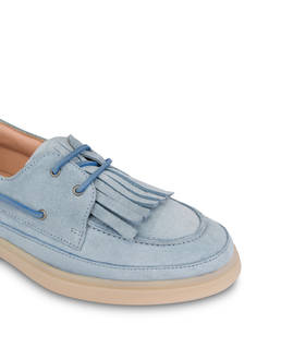Loosen up boat shoes in Split Leather Photo 4
