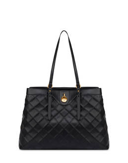 Double Handle Bag Drop Matelassè faux leather Photo 1