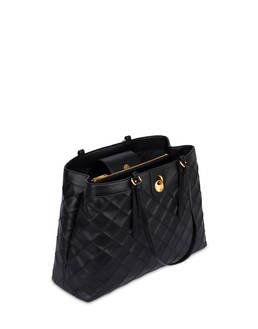 Double Handle Bag Drop Matelassè faux leather Photo 3