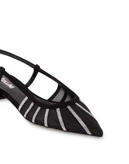 Sling Back Bling Bling In Camoscio Photo 4