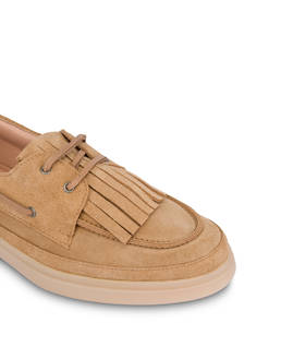 Loosen up boat shoes in Split Leather Photo 4