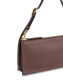 Shoulder Bag Solid In Vitello Photo 4