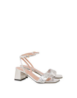 Sandalo Dama In Nappa Laminata Photo 2