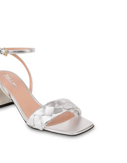 Sandalo Dama In Nappa Laminata Photo 4