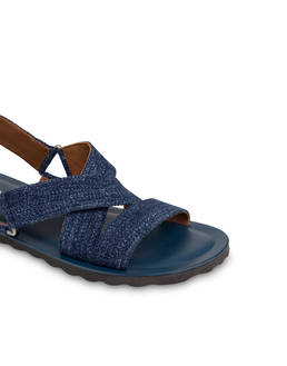 Denim Capri Sandal Photo 5