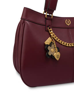 Charmy shoulder bag in PU and Heritage PVC Photo 4