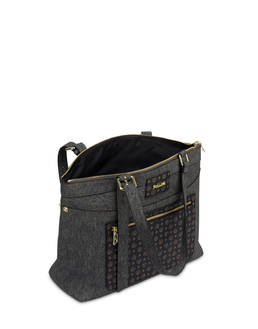 Schultertasche Indigo aus PU Photo 3