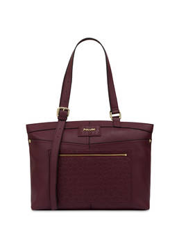 Indigo shoulder bag in PU Photo 1