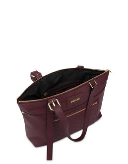 Indigo shoulder bag in PU Photo 3