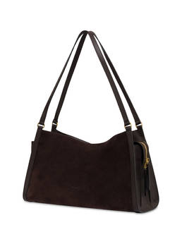 Borsa a spalla Empire in crosta e vitello Photo 2
