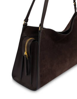 Borsa a spalla Empire in crosta e vitello Photo 4