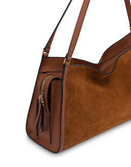 Borsa a spalla Empire in crosta e vitello Photo 4