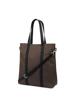 Borsa a spalla in nylon e vitello Photo 2