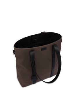 Borsa a spalla in nylon e vitello Photo 3