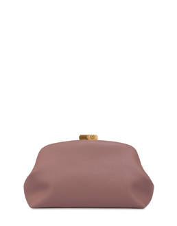 Cloud Clutch in Mini Grained PU Photo 1