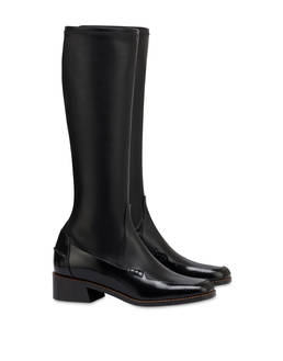 Stivale Swing in vitello e nappa eco stretch Photo 2