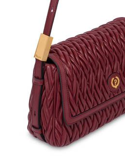 Alba shoulder bag in quilted PU and soft PU Photo 4