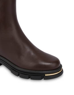 Comfy Calfskin Ankle Boots Photo 4