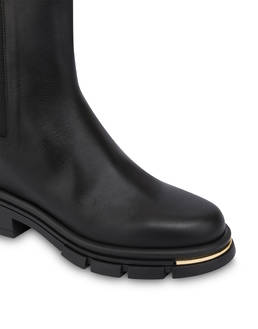 Comfy Calfskin Ankle Boots Photo 4