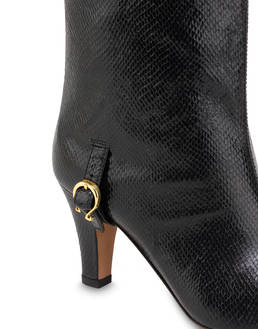 Stivaletto Muse in capra con stampa vipera Photo 4